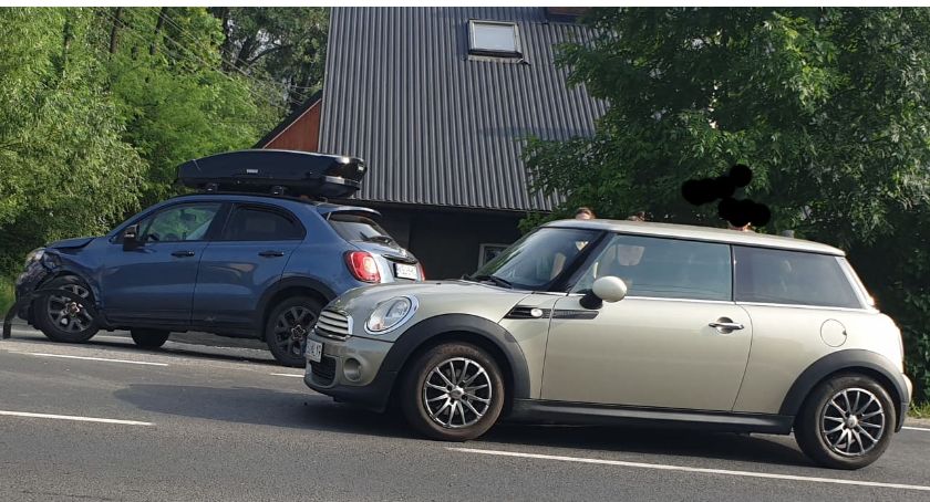 Chwila nieuwagi i kolizja gotowa