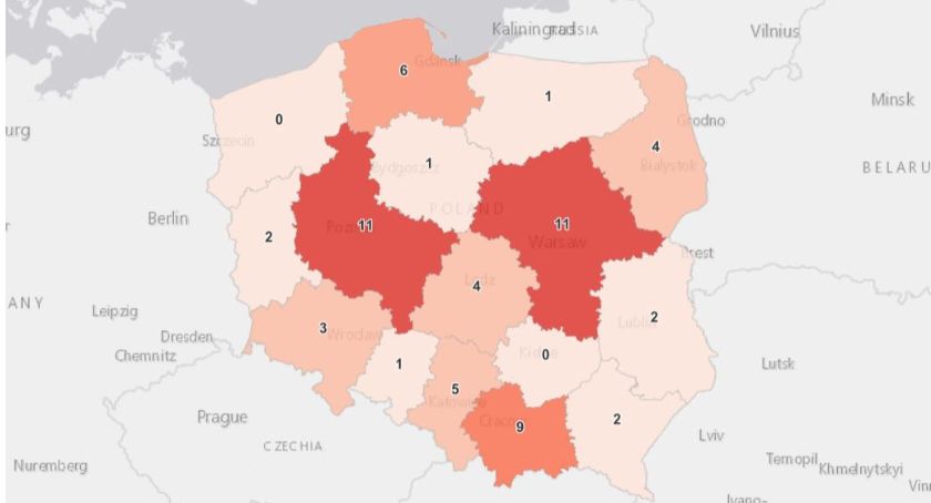 Ostatniej doby wirus nie zabrał żadnego życia