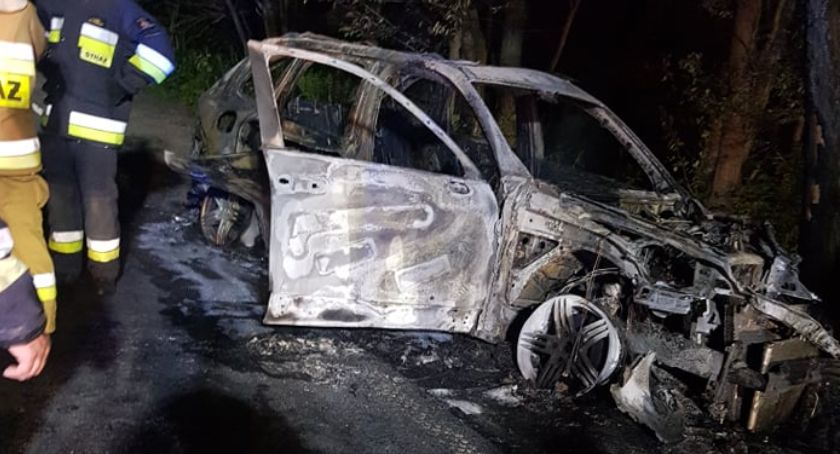 Ocalił zwierzę, stracił samochód 