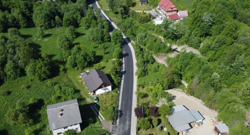 Zakończono remont drogi z Makowa do Kojszówki