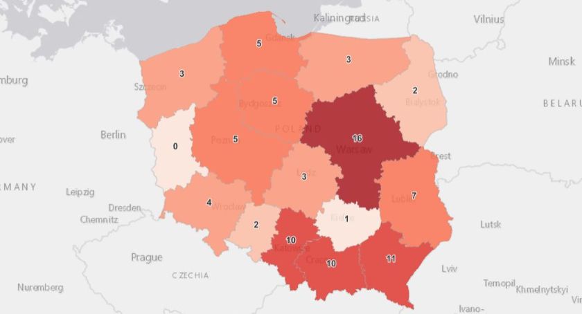Więcej ozdrowieńców niż zakażonych