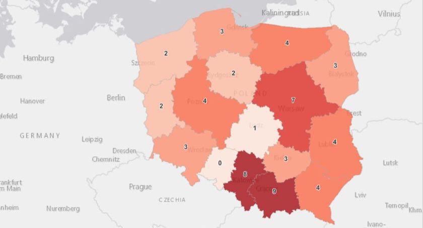Poniedziałkowe dane epidemiczne nie zaskajują 