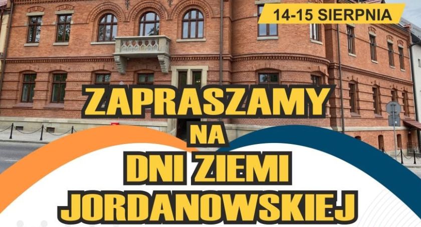 Jordanów będzie się bawił