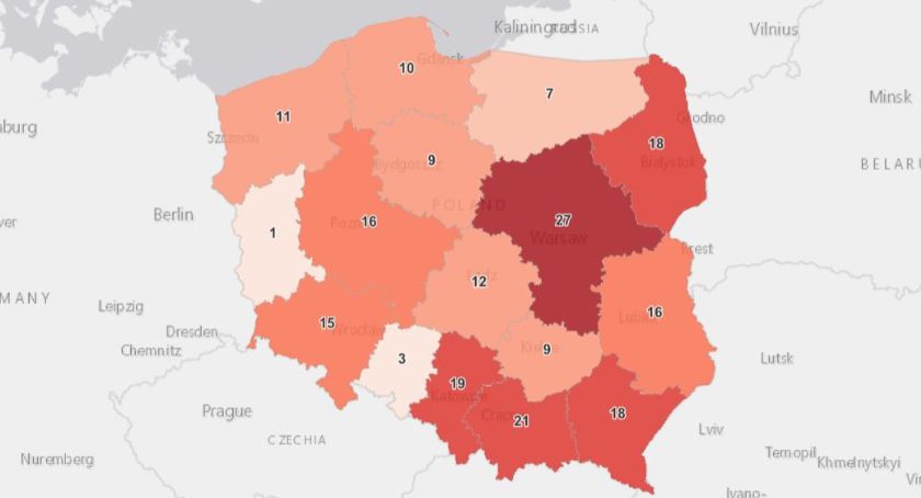 Nowe dane epidemiczne. Wykryto nowy przypadek