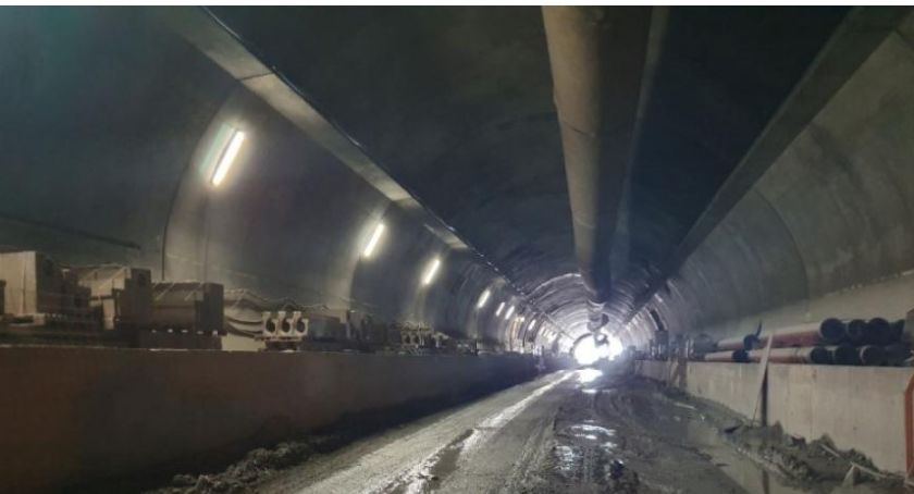 Otwarcie tunelu w Naprawie opóźni się?!