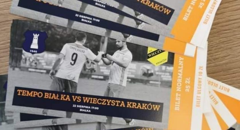W czwartek rusza przedsprzedaż biletów na mecz Tempo Białka-Wieczysta Kraków