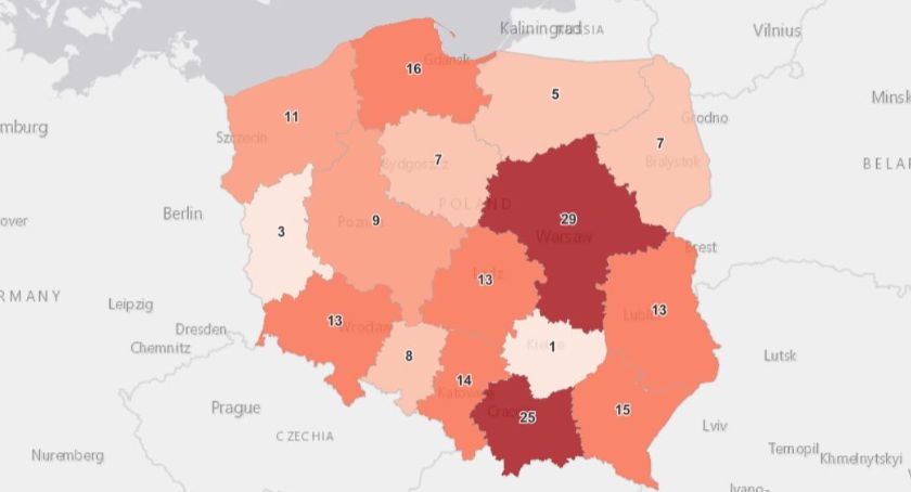 Dużo więcej ozdrowieńców niż zakażonych 