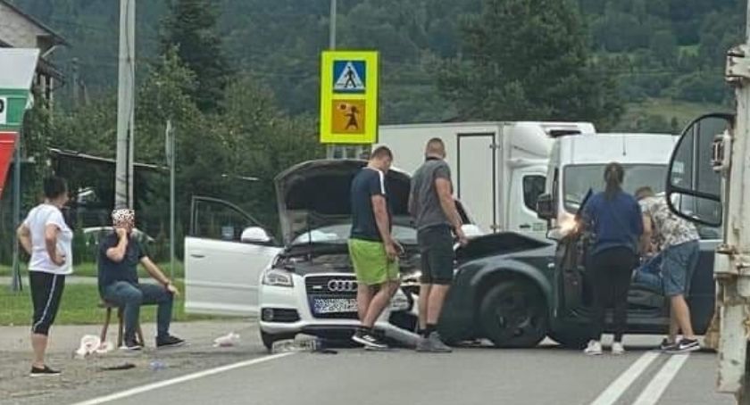 Audi zderzyło się z audi 