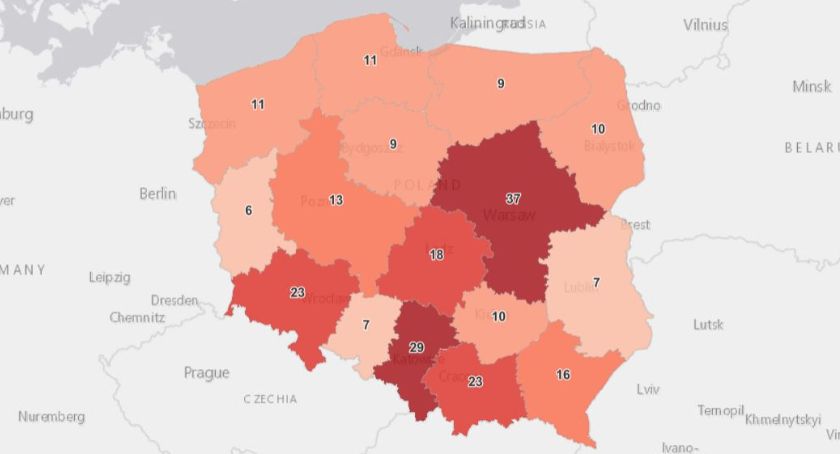 Nie ma dramatu, ale tak wielu zakażonych nie było od wielu tygodni 