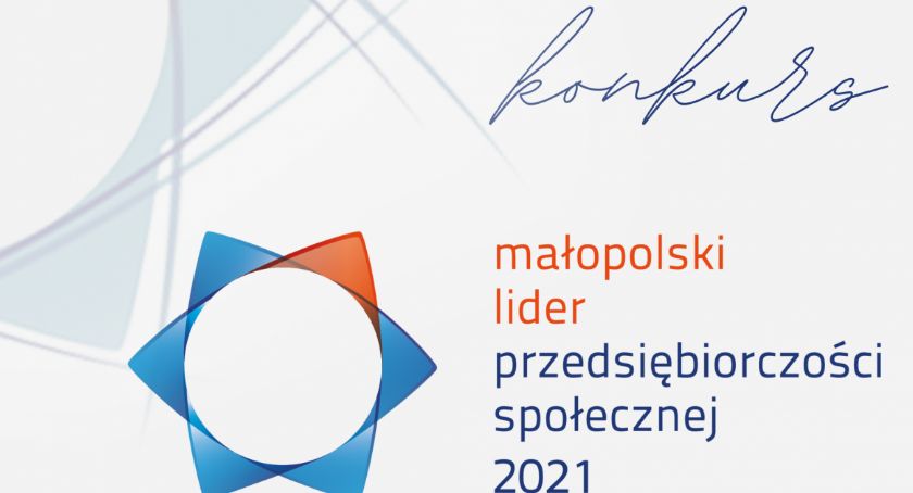 Ruszył konkurs Małopolski Lider Przedsiębiorczości Społecznej