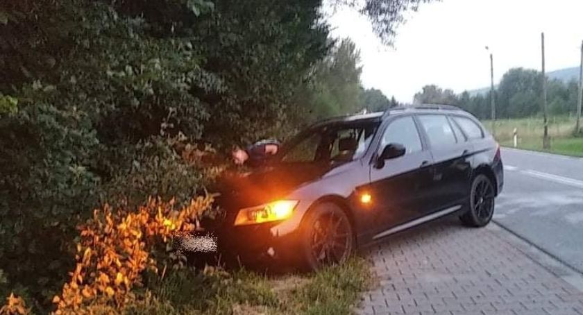 Budzów: Kolizja na drodze wojewódzkiej 