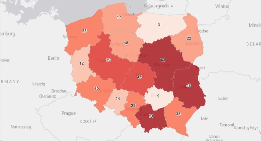 Kolejny dzień z zakażeniem 