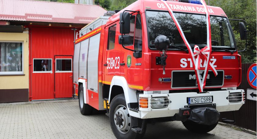 Druhowie z Tarnawy Dolnej poświęcili nowy samochód 