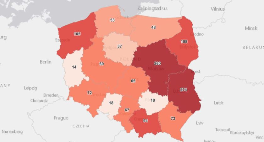 Blisko 1400 nowych zakażeń. W powiecie suskim także został wykryty 