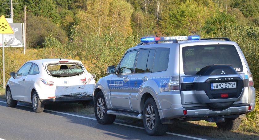 Zembrzyce: Ciężarówką w seata 