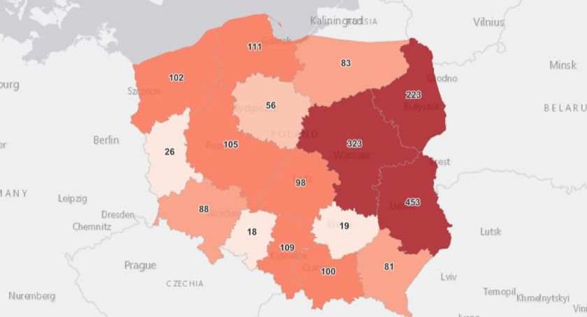 Ostatniej doby pandemiczna fala urosła 