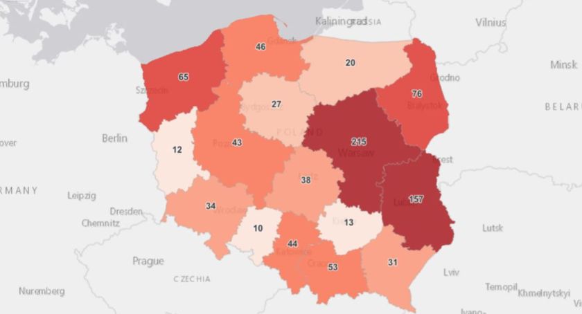 Dobowa ilość zmalała, bo i musiała spaść