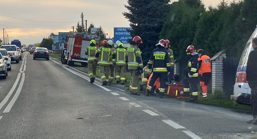Oślepienie przez słońce doprowadziło do kolizji 