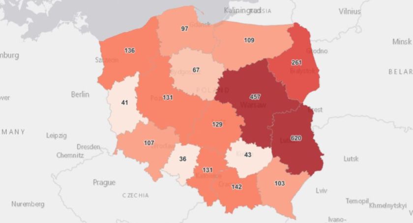 Dobowa ilość zakażeń wzrosła nie tylko w skali kraju. W powiecie suskim także 