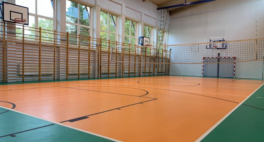 Otwarcie wyremontowanej sali gimnastycznej w Zespole Szkół im. Wincentego Witosa