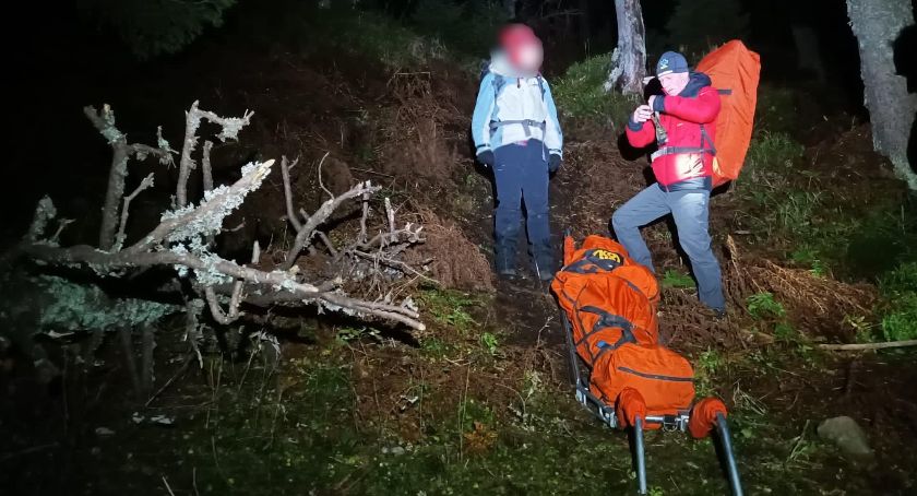 Dwa wypadki w Babiogórskim Parku Narodowym. Wśród poszkodowanych pracowniczka naukowa  