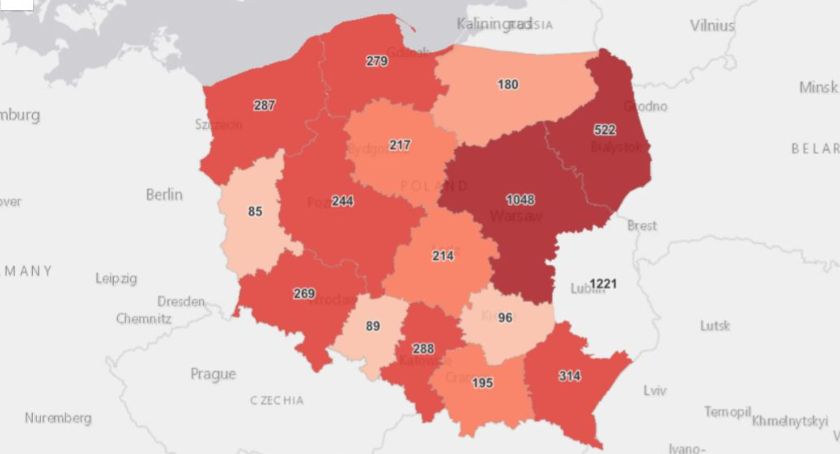 Krzywa pandemiczna znowu ostro w górę! 