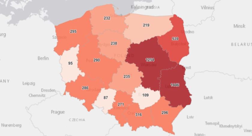 Więcej testów, więcej zakażony, coraz więcej zgonów