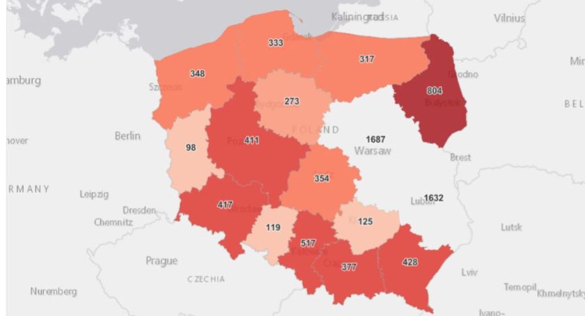 IV fala znowu przybrała na sile