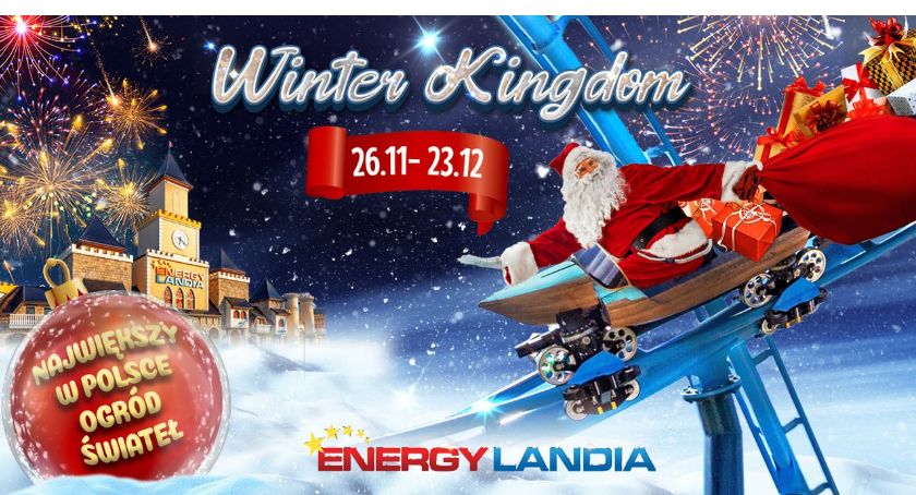 Zimowa odsłona Energylandii rusza już 26 listopada!