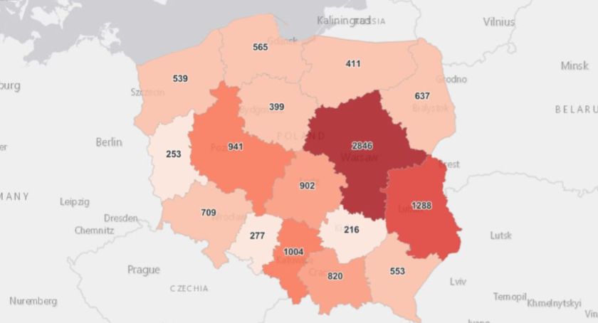 Jest weekend, to i mniej zakażeń, ale nie w powiecie suskim 
