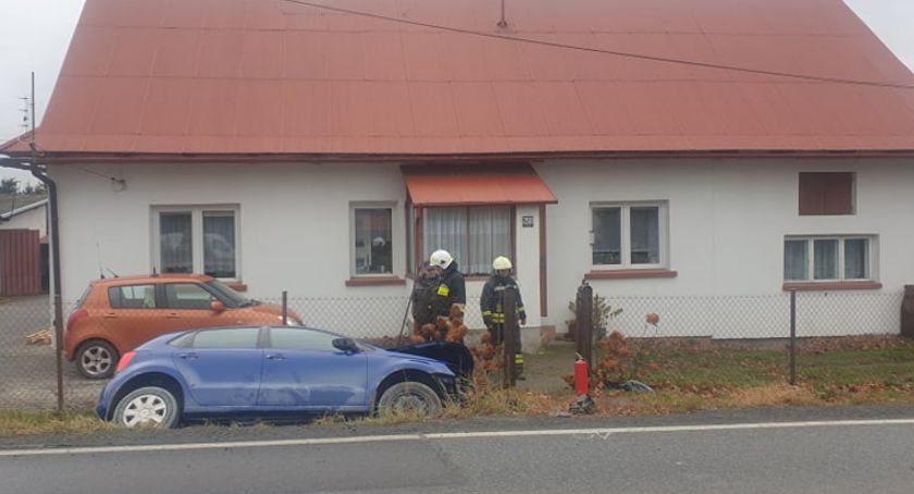 Auto rozbiła solidnie