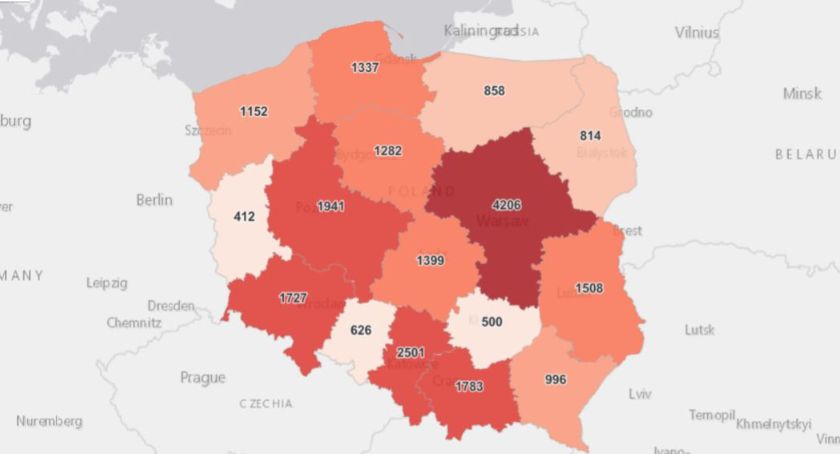 Koronawirus znowu zabrał ludzkie życie 