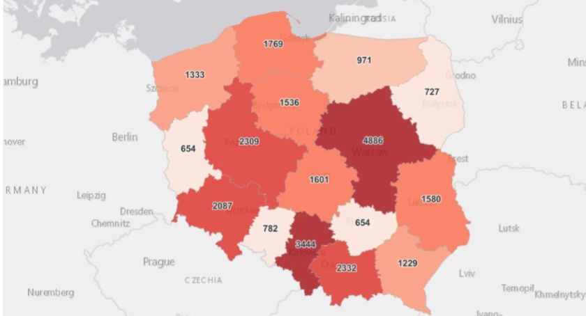 Ponownie ogromna ilość zakażeń i zgonów 