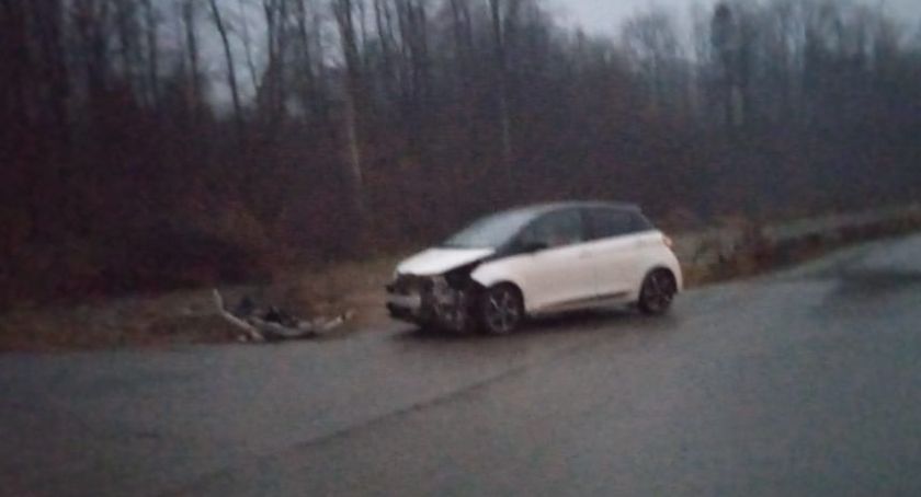 Kraksa także w Zembrzycach 