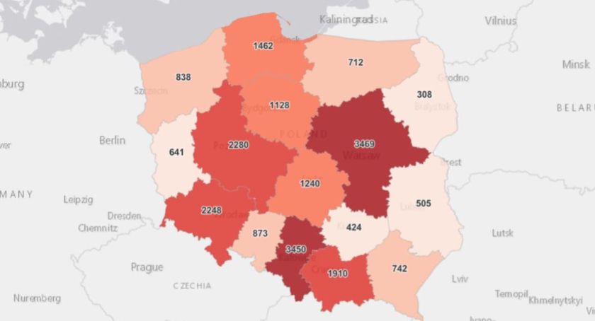 Duży wysyp zakażeń w powiecie suskim 