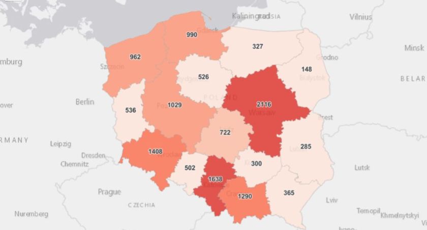 Poweekendowy spadek dobowej ilości zakażeń. W powiecie suskim zmalała także ilość osób na kwarantannie 
