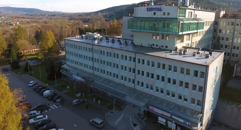 Suski szpital wstrzymał przyjęcia na dwa oddziały 