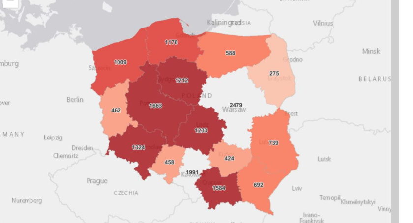 Ubywa zakażeń, ale ilość zgonów wciąż przeraża