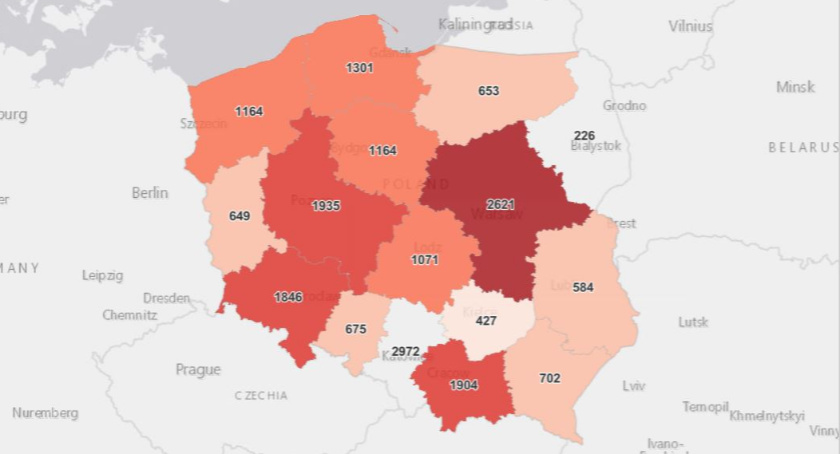 Widać poprawę, ale nie w powiecie suskim! Zgonów wciąż jest ogrom