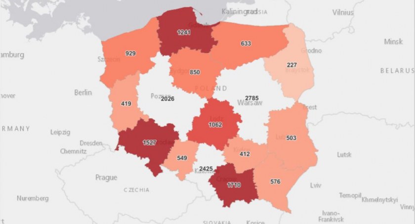 Blisko 800 zgonów! Dane epidemiczne wstrząsają 