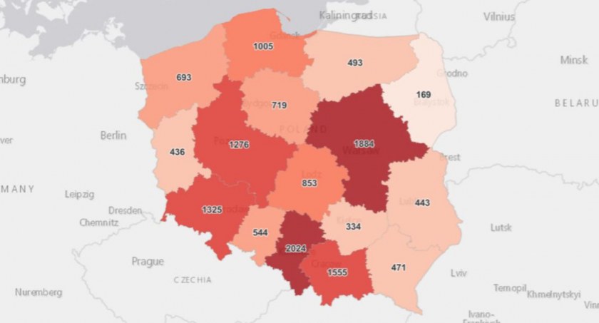 Ilość zgonów wciąż bardzo wysoka 