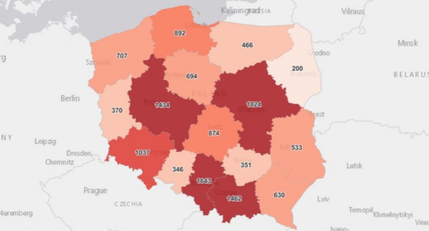 Powoli maleje ilość zgonów, ale nadal jest bardzo wysoka