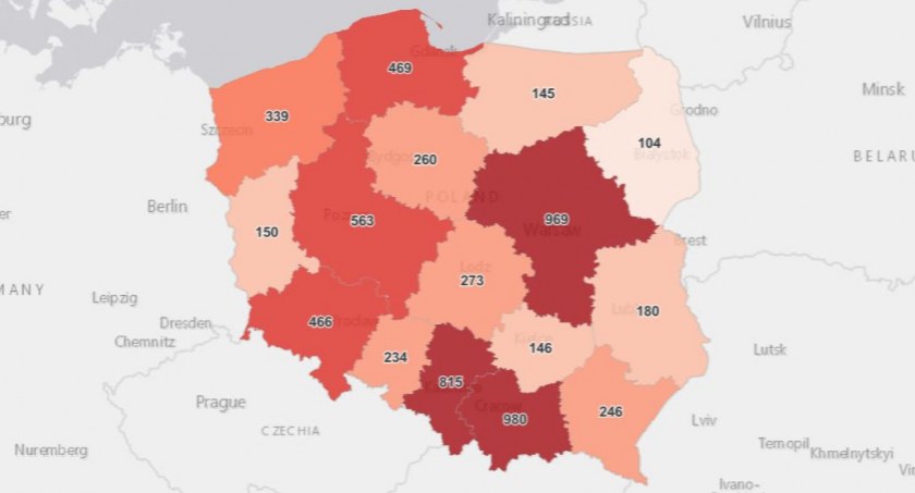 Dane nie zaskoczyły 