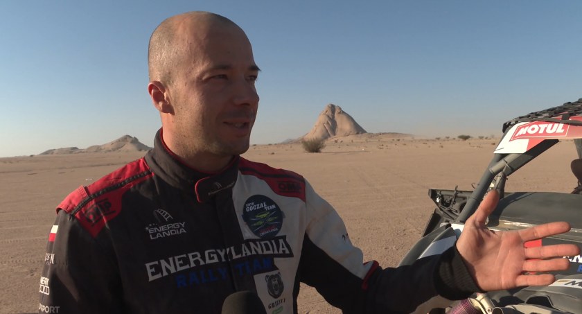 (VIDEO, FOTO) Etap prawie idealny. Goczał i Gospodarczyk ponownie na podium Rajdu Dakar