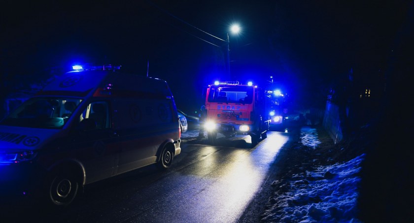 Maków Podhalański: Nocna tragedia na osiedlu Na Stoku (zdjęcia i video)
