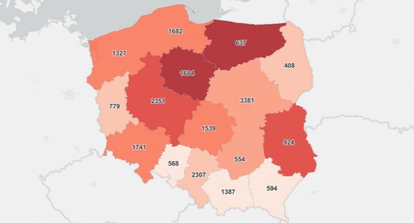 Resort zdrowia rozszerzył raport o ciekawą informację. Niestety potwierdzono 5 zgonów chorujących na COVID-19