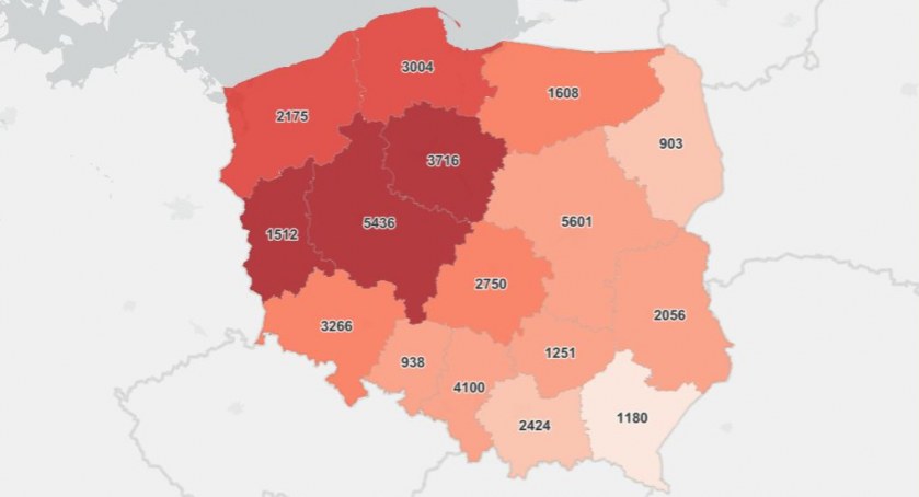 Ogromny spadek zakażeń koronawirusem 