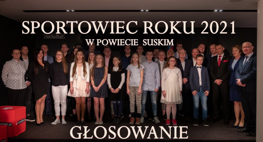Plebiscyt Sportowiec Roku 2021. Poznaj nominowanych w kategorii Sportowiec Roku Powiatu Suskiego 2021