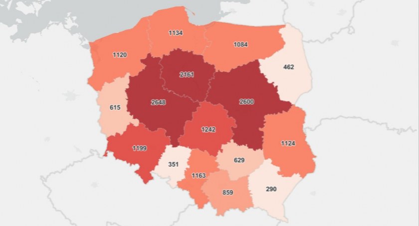 Z tygodnia na tydzień mniej zakażeń 