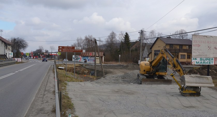 Rusza przebudowa ważnego skrzyżowania między Suchą Beskidzką a Krakowem 